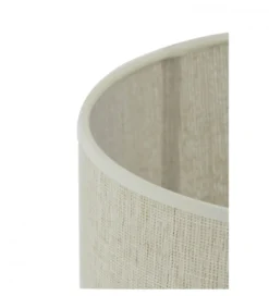 Abażur BRESKA 40 cm perłowa biel