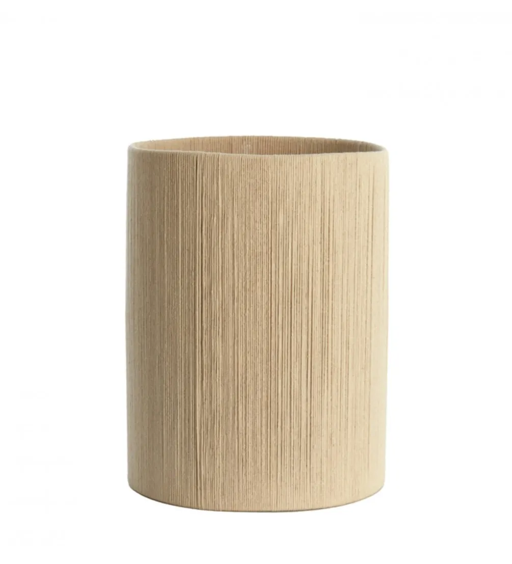 Abażur MEDAN 40 cm kremowy