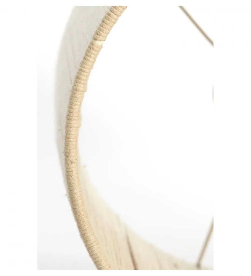 Abażur MEDAN 40 cm kremowy