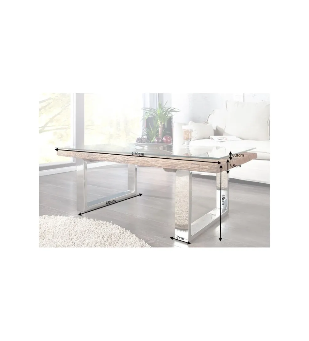 Ława Barrakuda II 110 cm drewno teak