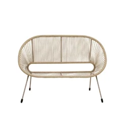 Ławka ACAPULCO 121 cm mono greige
