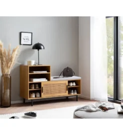Ławka AMBERT 120 cm w optyce dębu