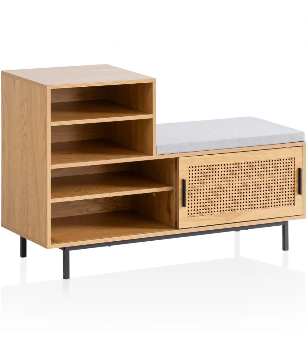 Ławka AMBERT 120 cm w optyce dębu