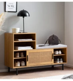 Ławka AMBERT 120 cm w optyce dębu