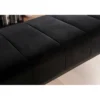 Ławka BALTIC 108 cm czarna