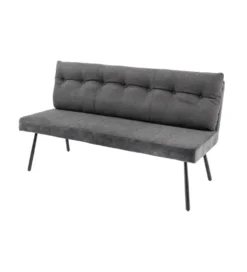 Ławka BIG GEORGE 160 cm welwet antracyt