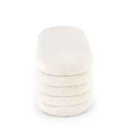 Ławka BLISS 105 cm bouclé kremowe z pojemnikiem