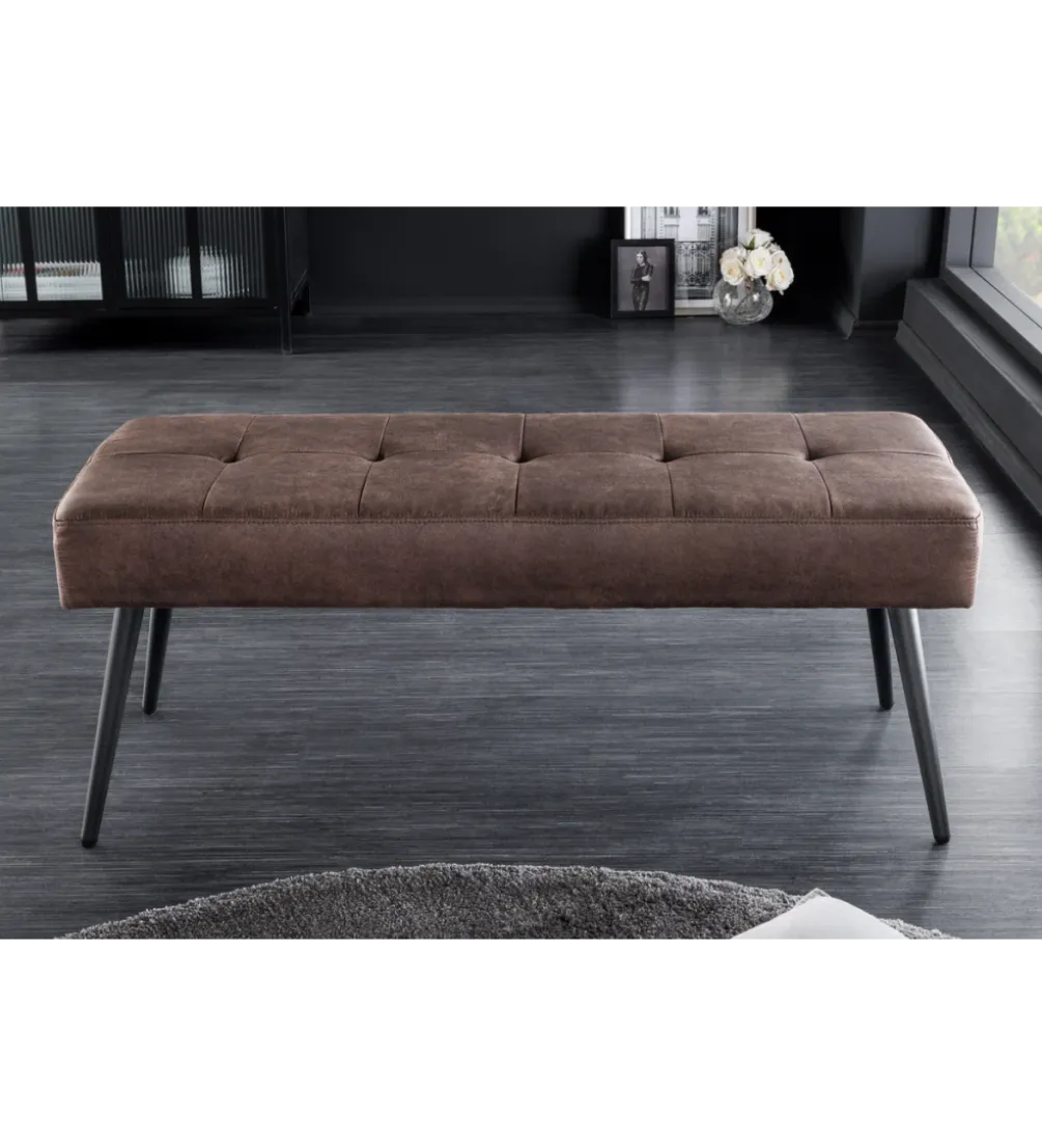 Ławka BOUTIQUE 100 cm brąz