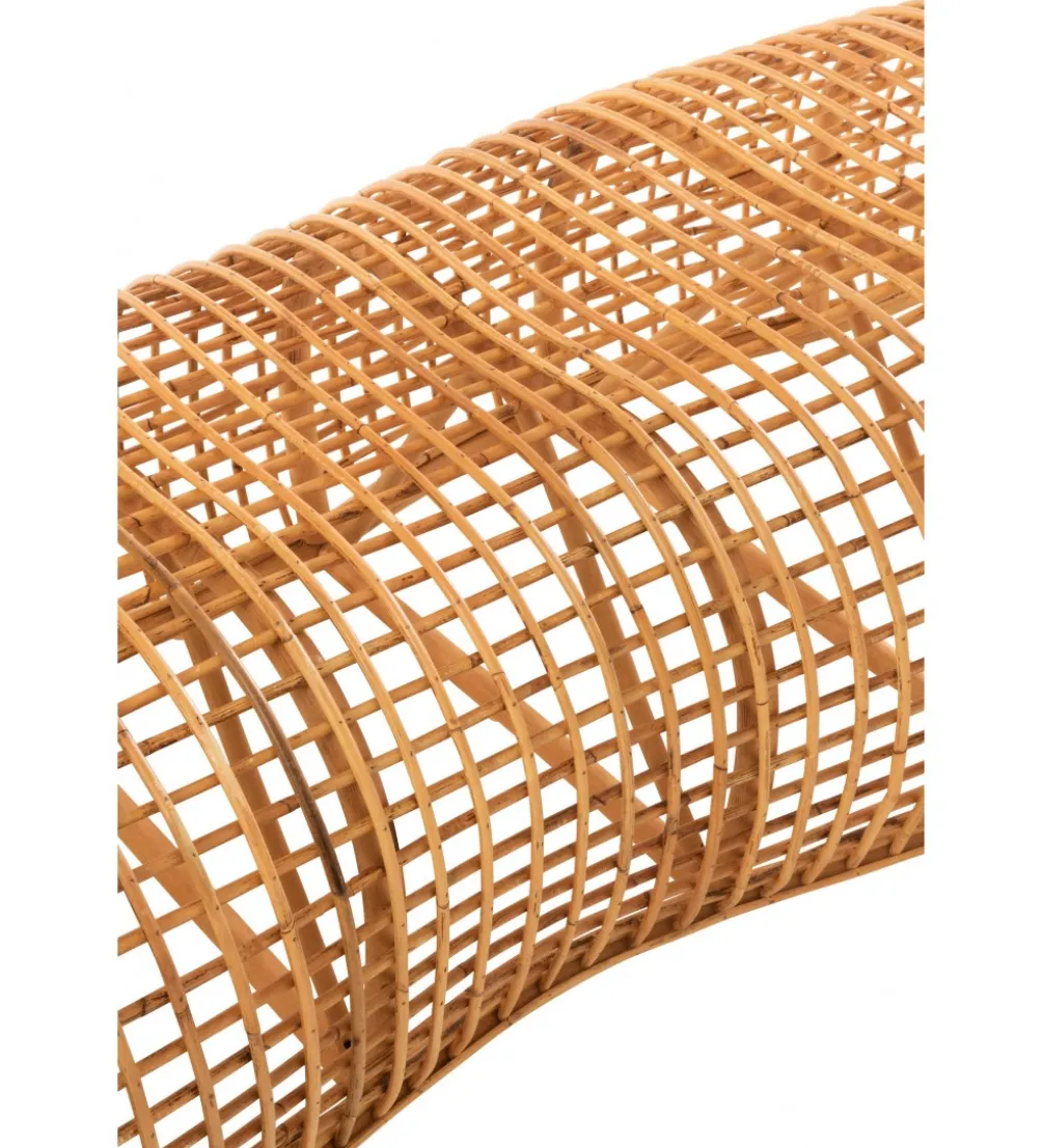 Ławka CRAWL rattanowa 200 cm naturalny