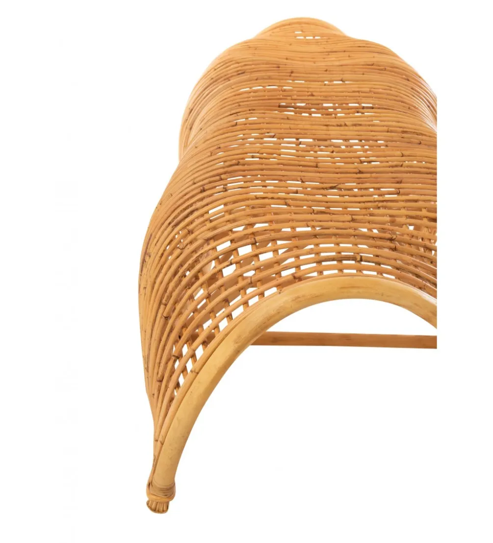 Ławka CRAWL rattanowa 200 cm naturalny