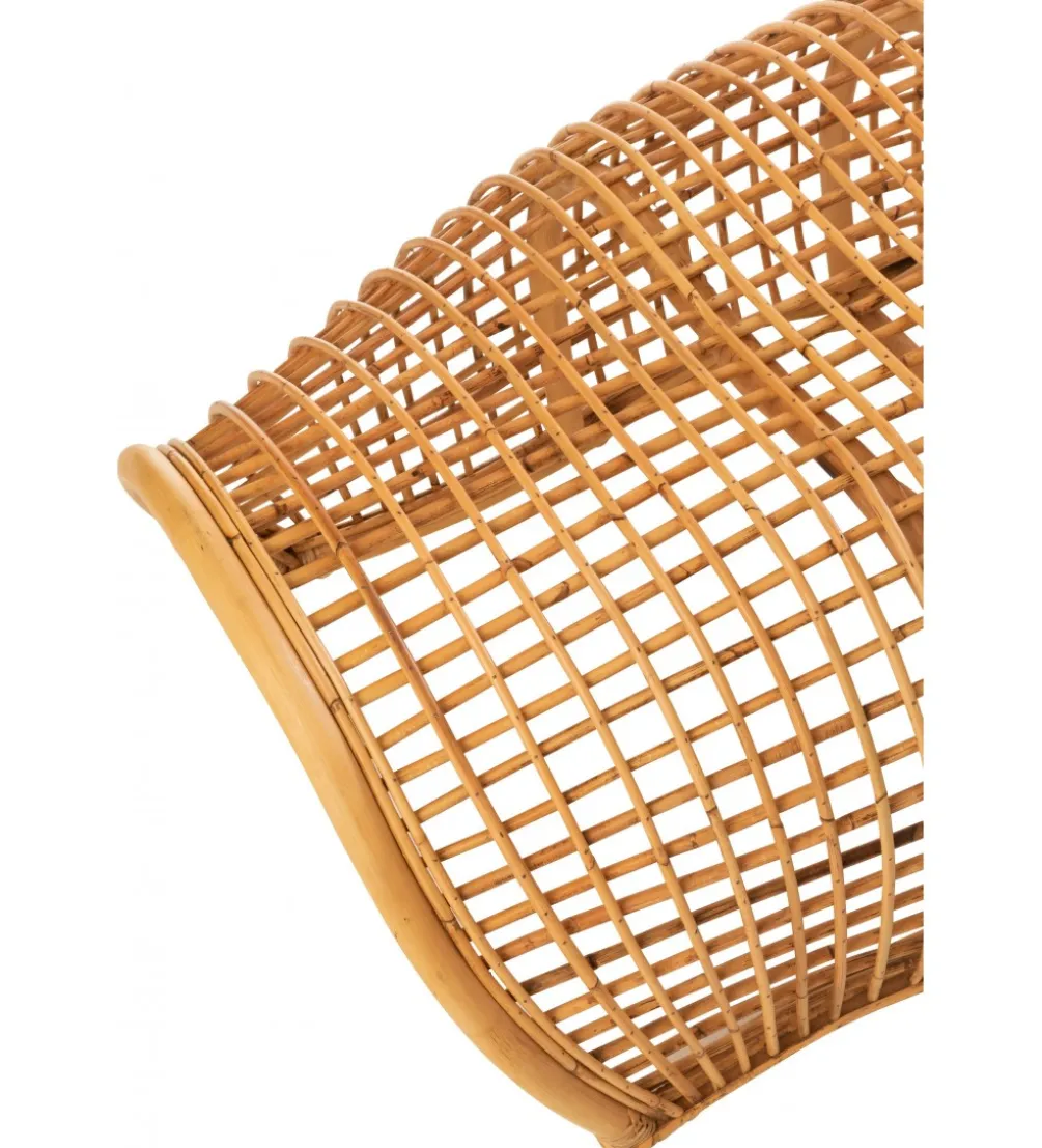 Ławka CRAWL rattanowa 200 cm naturalny