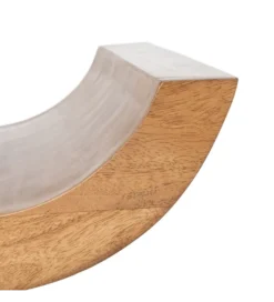 Ławka GALT 160 cm drewno mango naturalna