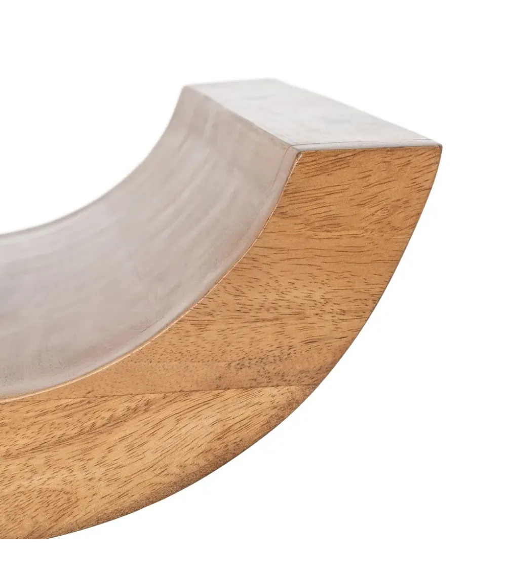 Ławka GALT 160 cm drewno mango naturalna