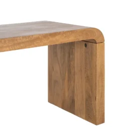 Ławka GALT 147 cm drewno mango naturalna