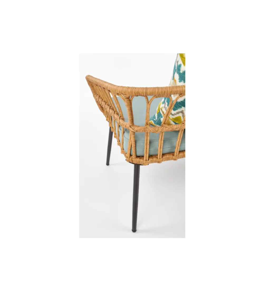 Ławka ogrodowa rattanowy GARDENA XL
