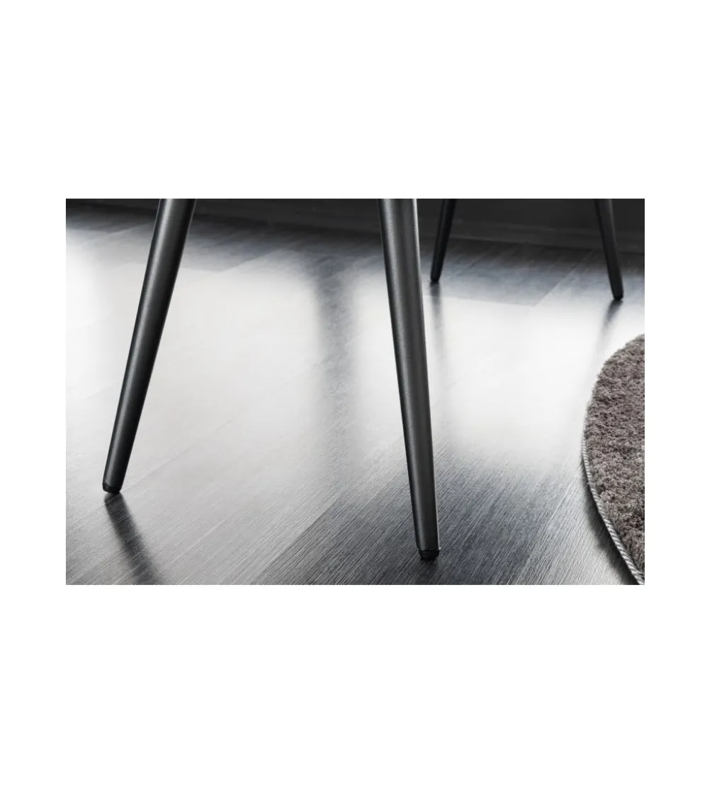 Ławka OLIWIA III 100 cm szturks ciemnoszara