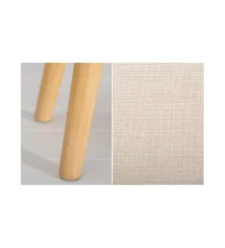 Ławka Scarlett 90 cm beżowa