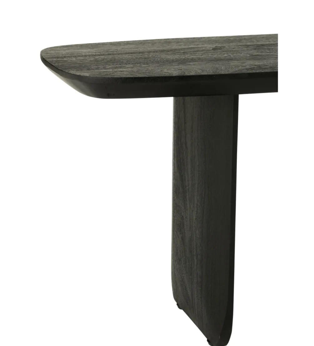 Ławka VIOLEN 190 cm drewno akacja czarna