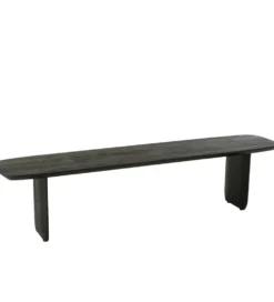 Ławka VIOLEN 190 cm drewno akacja czarna