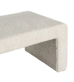 Ławka WESTEMA 90 cm kremowa