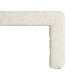 Ławka WESTEMA 90 cm kremowa