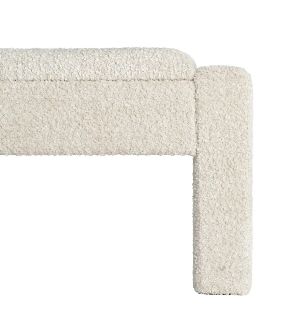 Ławka WESTEMA 117 cm kremowa