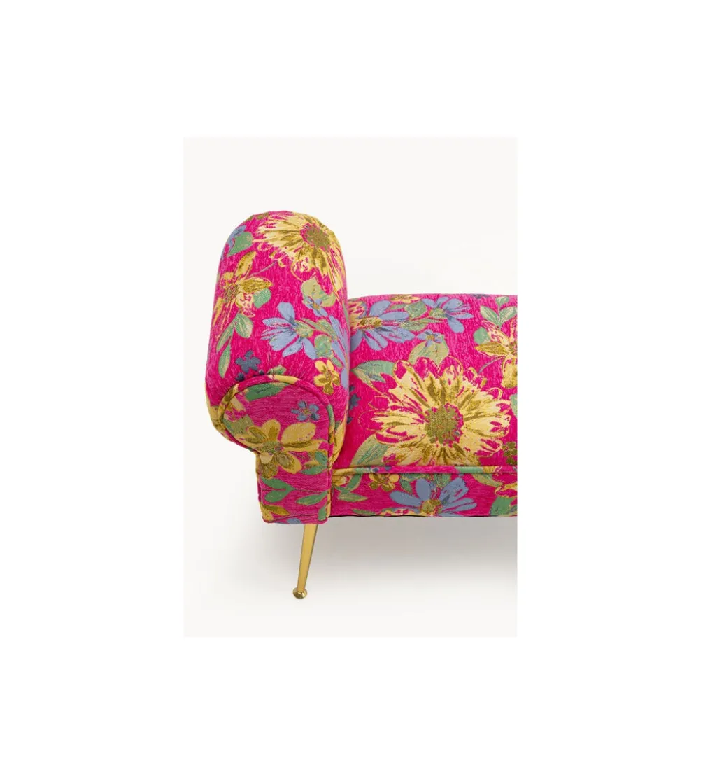 Ławka WING FLOWER FEVER 100 cm różowa