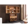 Barek BODEGA 160 cm naturalny