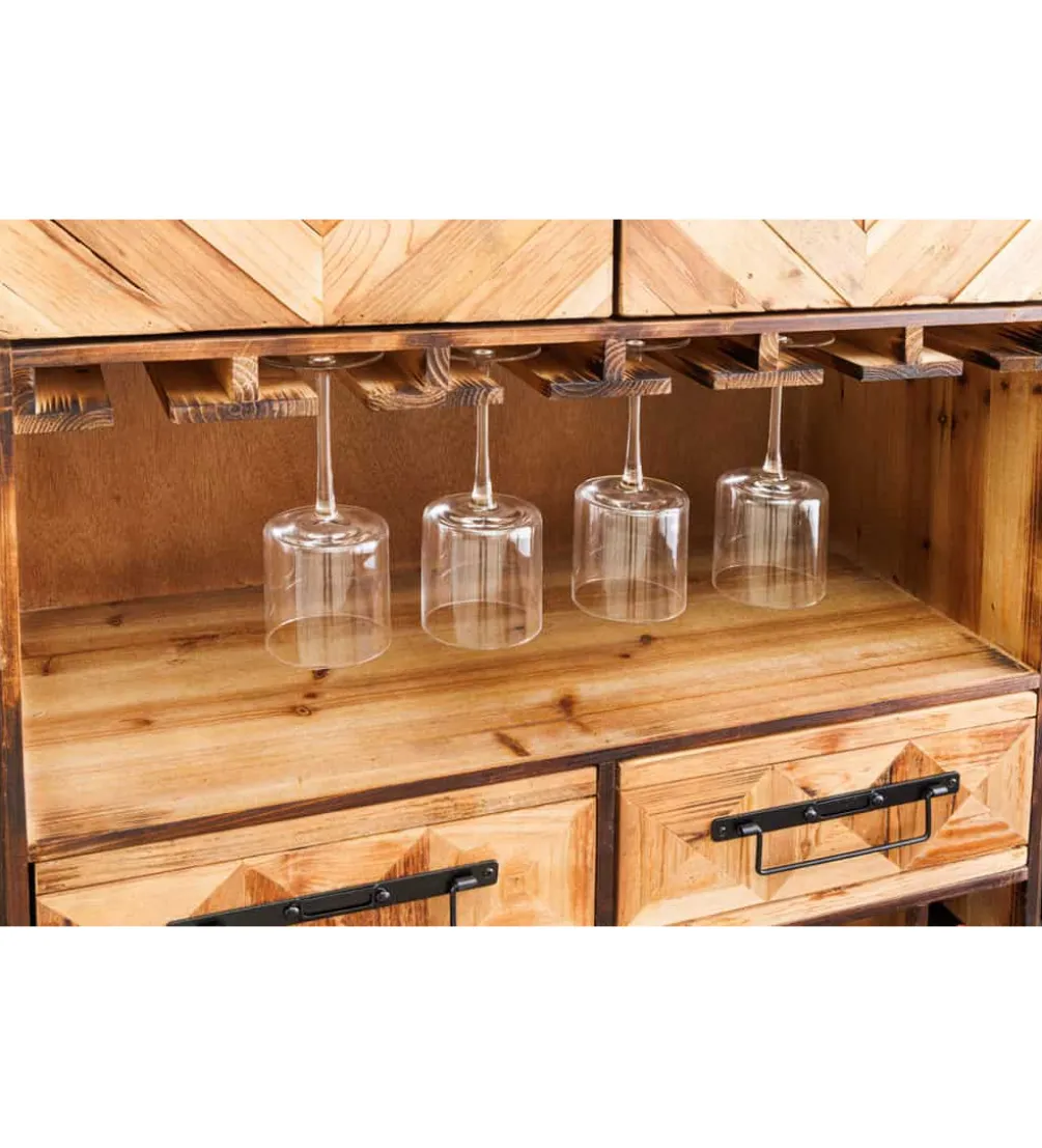 Barek BODEGA 160 cm naturalny