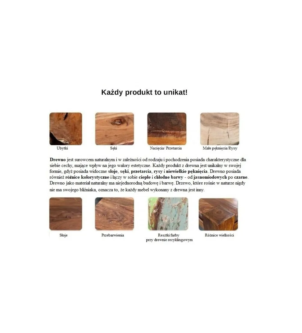 Barek BODEGA 160 cm naturalny