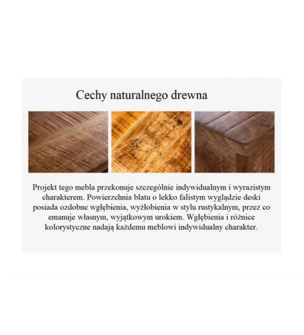 Barek BODEGA 160 cm naturalny