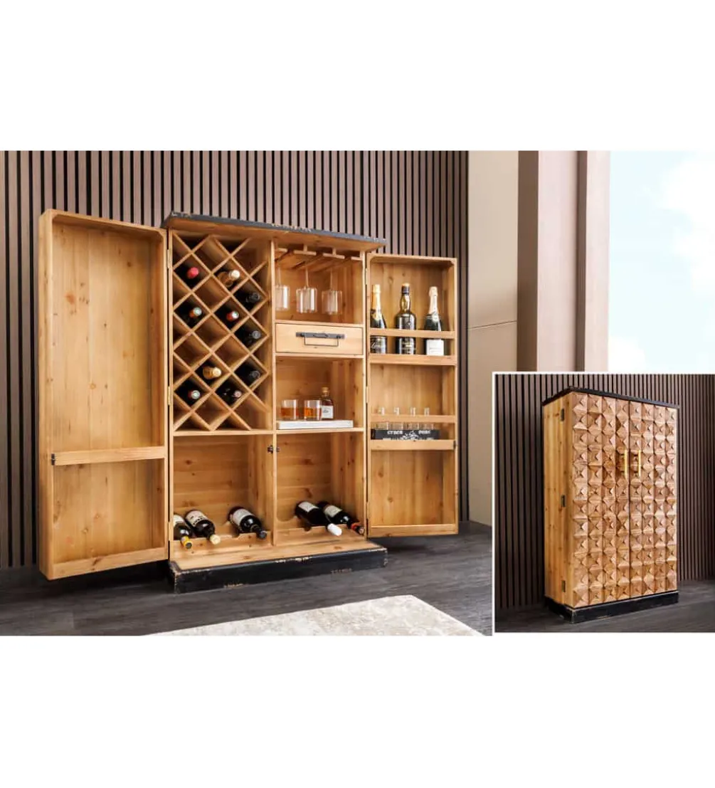 Barek BODEGA 120 cm naturalny