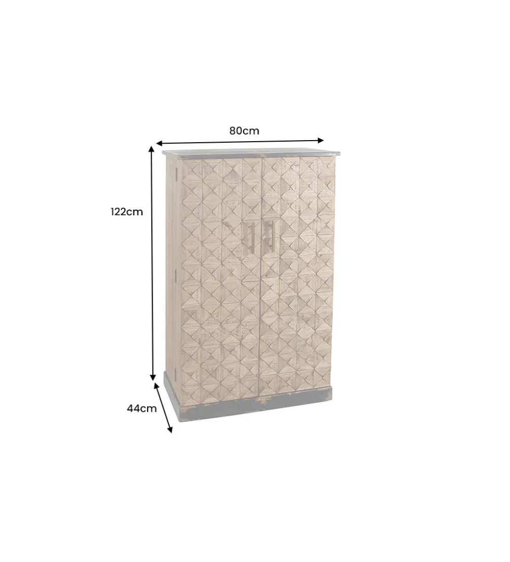 Barek BODEGA 120 cm naturalny