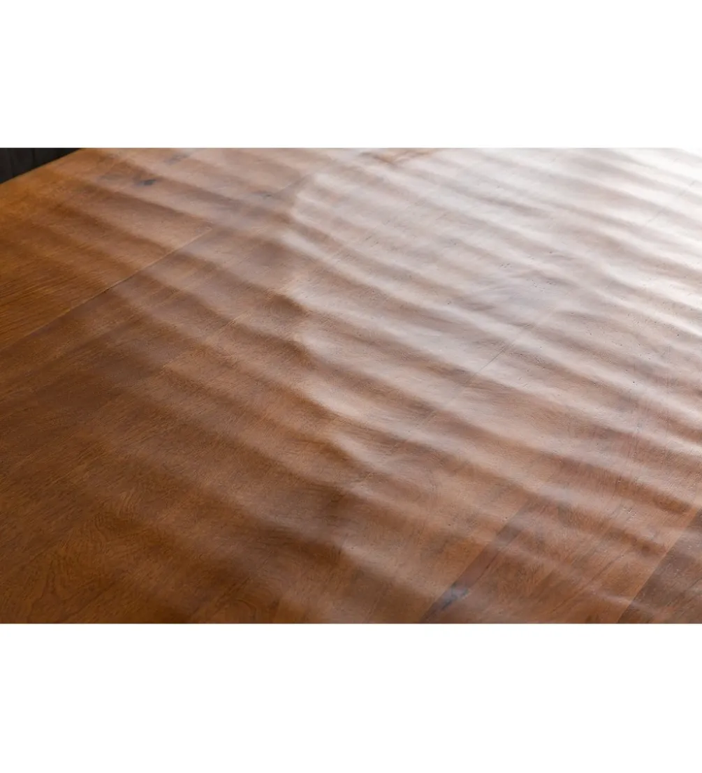 Barek komoda DAVIDE Scorpion 140 cm drewno mango brąz