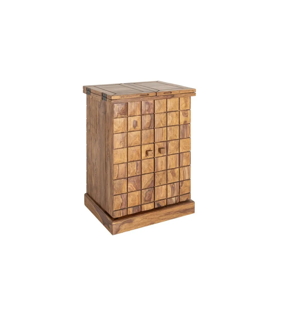Barek Mosaico 130 cm drewno akacja