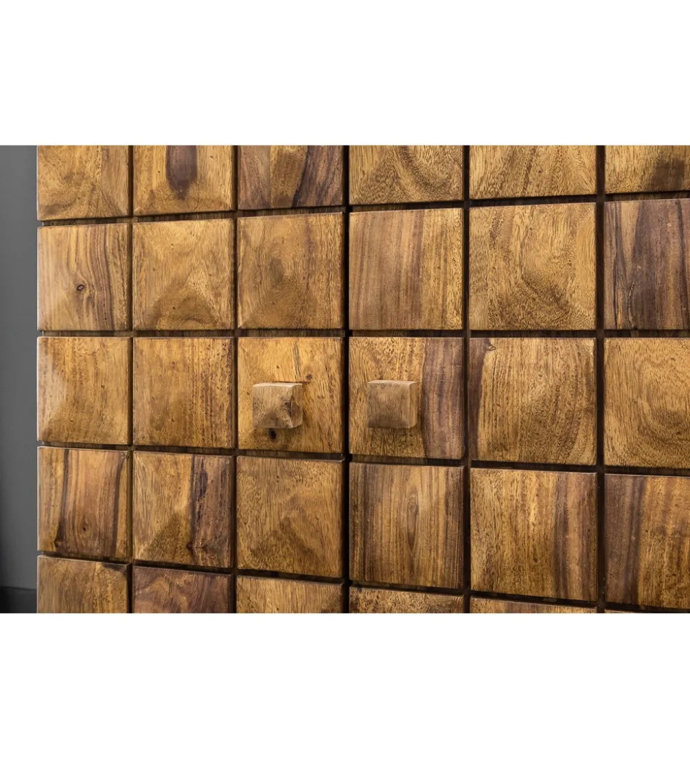 Barek Mosaico 130 cm drewno sheesham