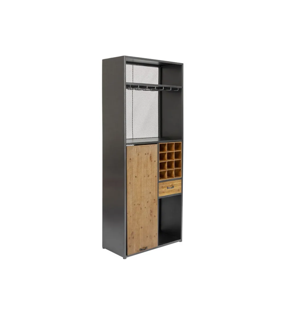 Barek Vinoteca 201 cm drewno jodła