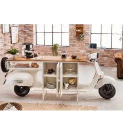 Barowa komoda SCOOTER 250 cm drewno mango