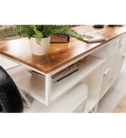 Barowa komoda SCOOTER 250 cm drewno mango