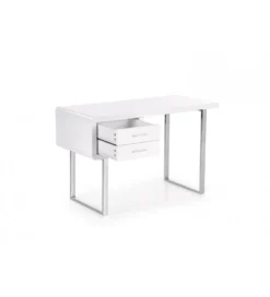 Biurko B30 120 cm biały chrom