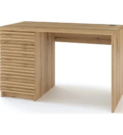 Biurko BISETT 120 - 140 cm dąb artisan