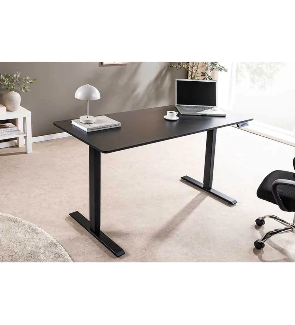Biurko BLACK DESK 140 cm antracyt