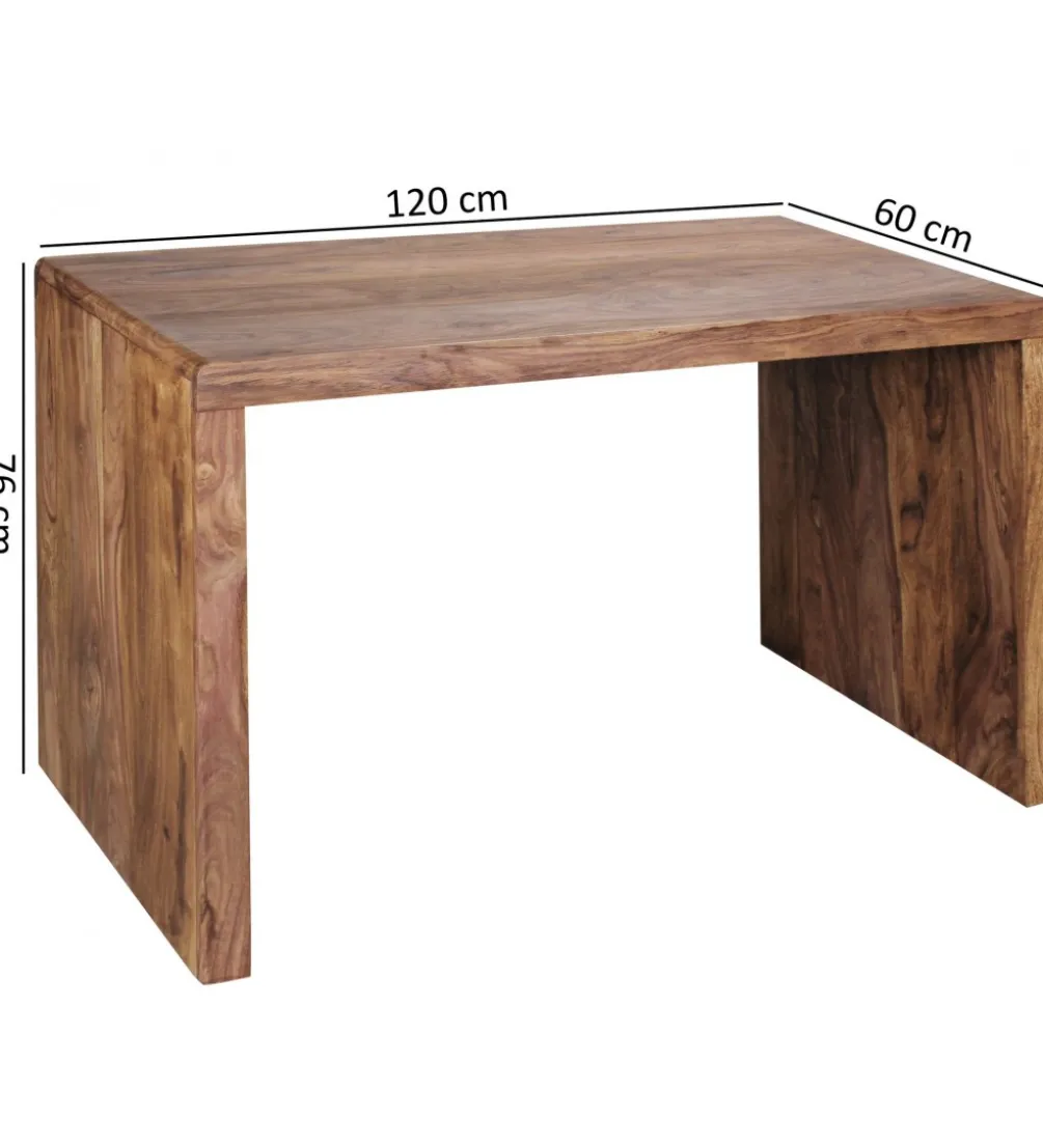 Biurko BOHA 120 cm drewno sheesham