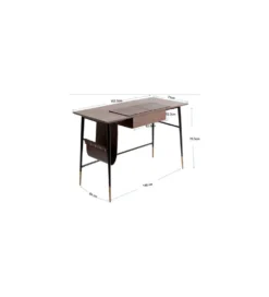 Biurko BOTICELLI 152 cm drewno jesion
