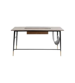 Biurko BOTICELLI 152 cm drewno jesion