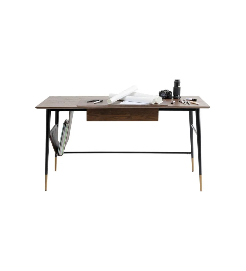 Biurko BOTICELLI 152 cm drewno jesion