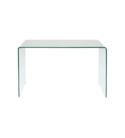 Biurko Clear Club 125 cm szklane