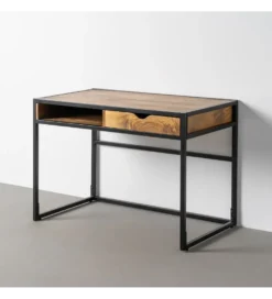 Biurko FESMATAR 110 cm drewno mango
