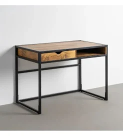 Biurko FESMATAR 110 cm drewno mango