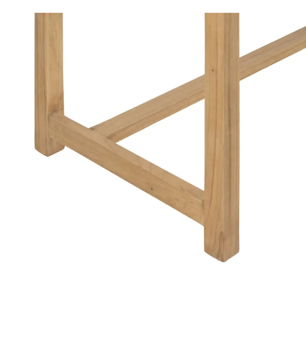 Biurko MEGANY 130 cm drewno mindi